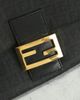 fendi Fendi Zucchino Spalmati Mama Baguette Shoulder Bag - 6