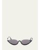 Fendi FF Diamonds 53MM Cat-Eye Sunglasses - 1