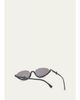 Fendi FF Diamonds 53MM Cat-Eye Sunglasses - 2