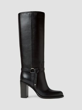 Fendi Women's 95MM Dressage Knee-High Leather Boots