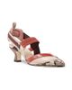 Fendi Women's Colibri 55MM Leather Slingback Pumps - 2