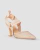Fendi Women's Colibri 85MM Embellished Mesh Slingback Sandals - 2