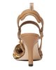 Fendi Women's Colibri 85MM Leather Slingback Stiletto Pumps - 3