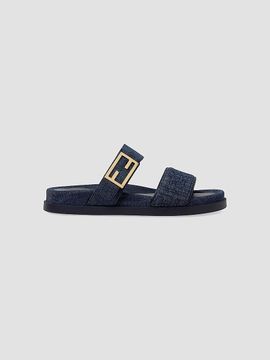 Fendi Women's Feel Denim Sandals