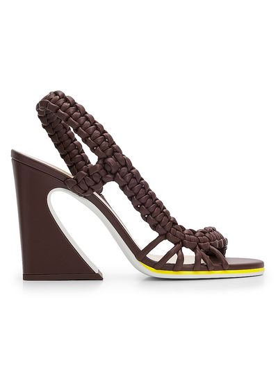 Fendi Women's Fendi Arco 95MM Leather Sandals