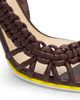 Fendi Women's Fendi Arco 95MM Leather Sandals - 5