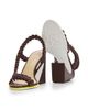 Fendi Women's Fendi Arco 95MM Leather Sandals - 6