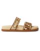 Fendi Women's Fendi Feel Logo Slide Sandals - 1