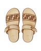 Fendi Women's Fendi Feel Logo Slide Sandals - 4