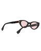 Fendi Women's Lettering 51MM Logo Oval Sunglasses - 6