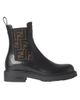 Fendi Women's Logo Leather Chelsea Boots - 5