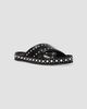 Fendi Women's Studded Crisscross Slides - 2