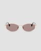 Fendi Women's Tube Baguette 56MM Geometric Sunglasses - 2