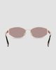 Fendi Women's Tube Baguette 56MM Geometric Sunglasses - 5