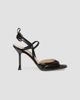 Fendi Women's Very Colibri 95MM Leather Slingback Sandals - 1