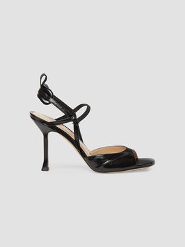 Fendi Women's Very Colibri 95MM Leather Slingback Sandals