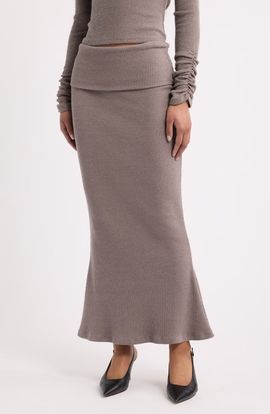 Feners Feners Caricia Ribbed Skirt
