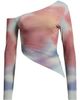 Feners Feners Mirada One Shoulder Jersey Top - 5