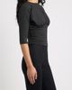 Feners Feners Promesa Pinstripe Ruched Top - 3