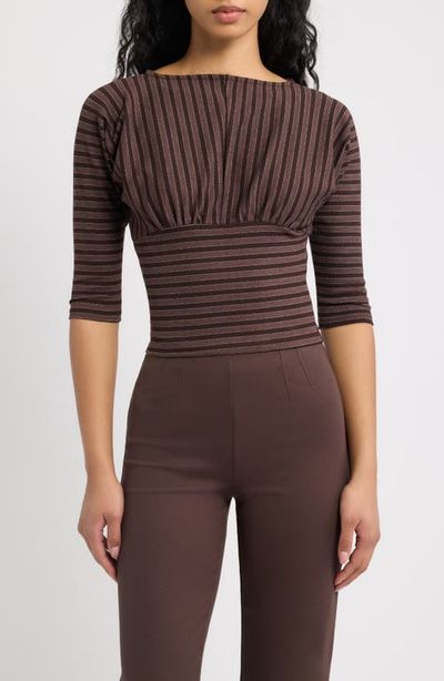 Feners Feners Promesa Three-Quarter Sleeve Top