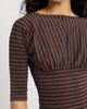 Feners Feners Promesa Three-Quarter Sleeve Top - 4