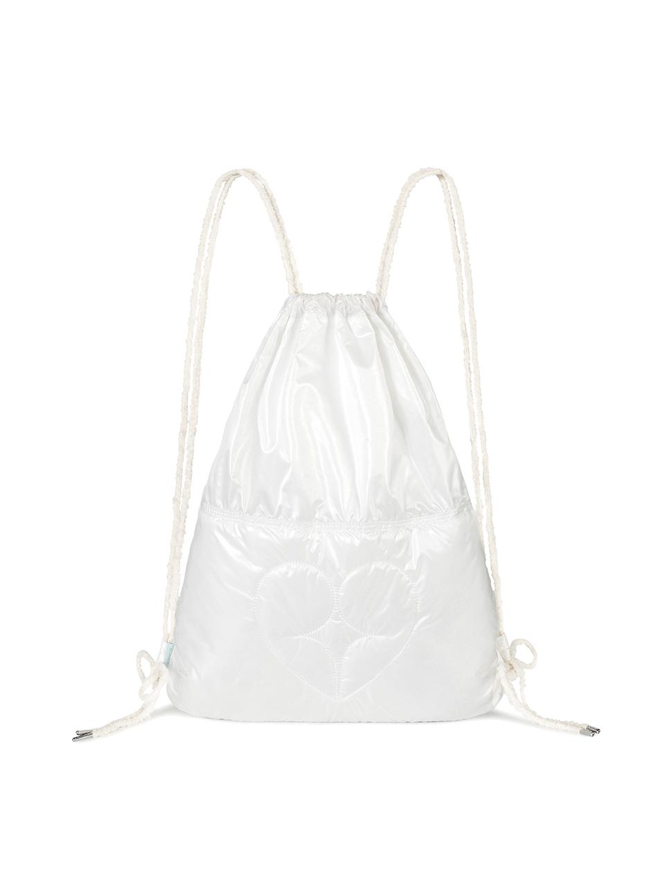 FENNEC HEART STRING BACKPACK [WHITE]