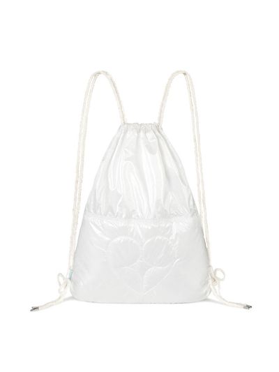 FENNEC HEART STRING BACKPACK [WHITE]