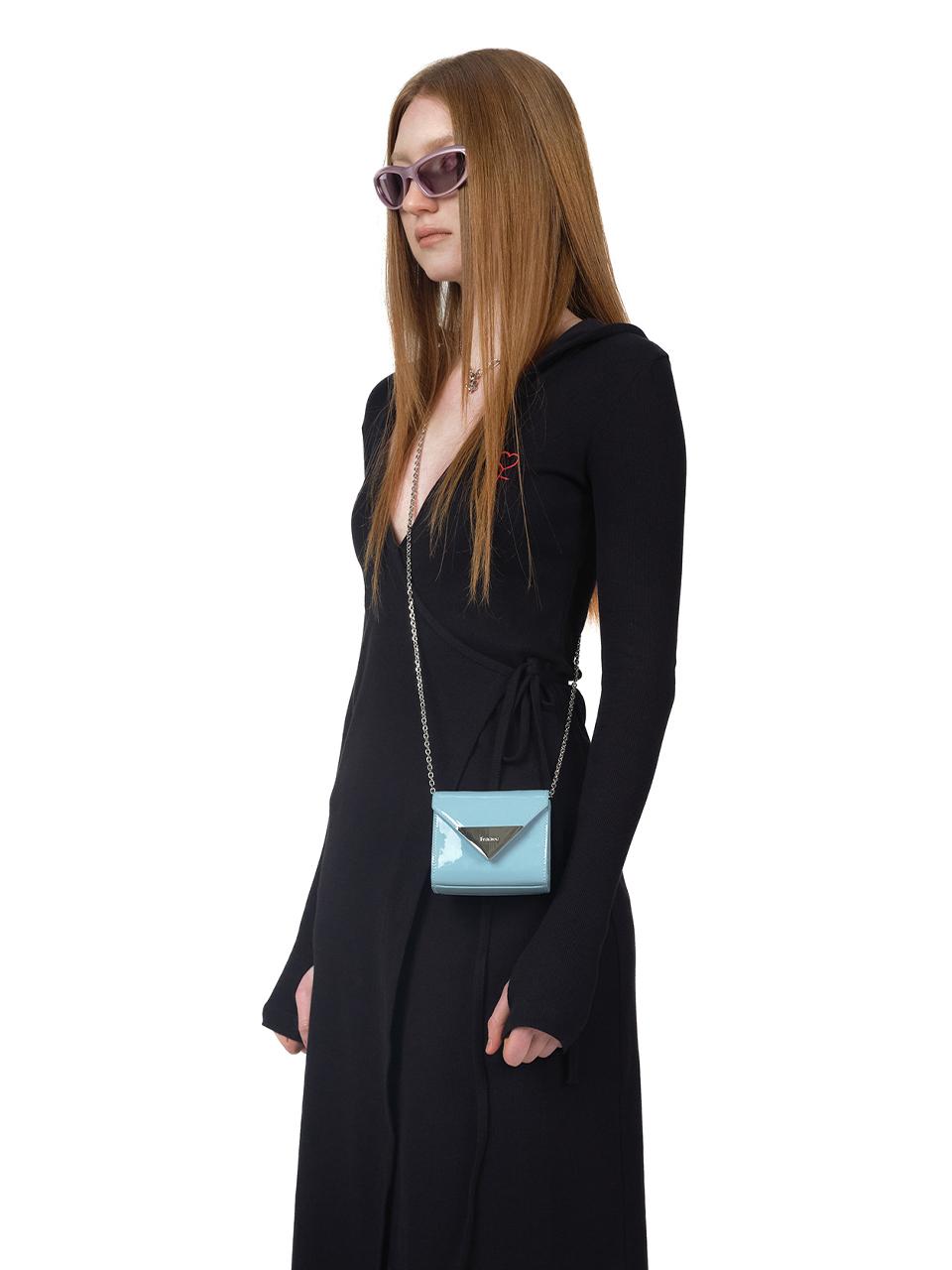 FENNEC TRIANGLE MICRO BAG - BLUE