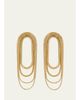 Fernando Jorge 18k Yellow Gold Multi-Chain Earrings - 1