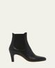 Ferragamo 70mm Tenny Leather Ankle Boots - 1
