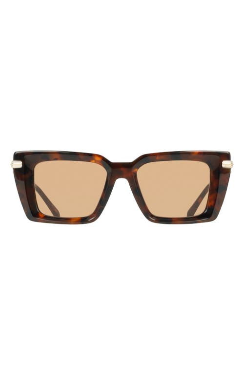 FERRAGAMO FERRAGAMO 52mm Rectangular Sunglasses