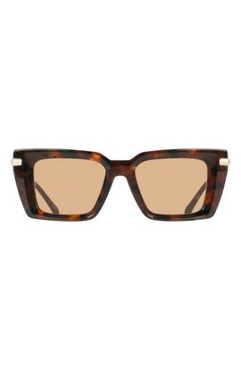 FERRAGAMO FERRAGAMO 52mm Rectangular Sunglasses
