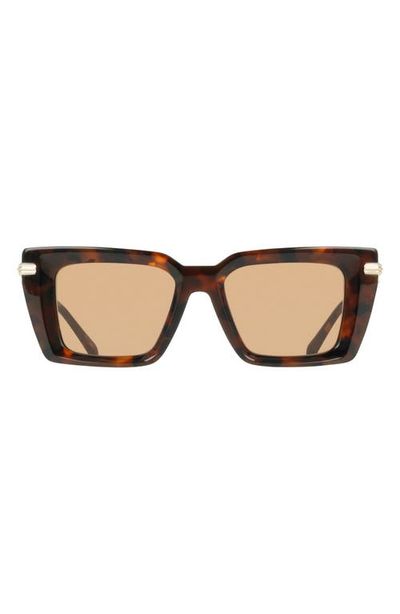 FERRAGAMO FERRAGAMO 52mm Rectangular Sunglasses