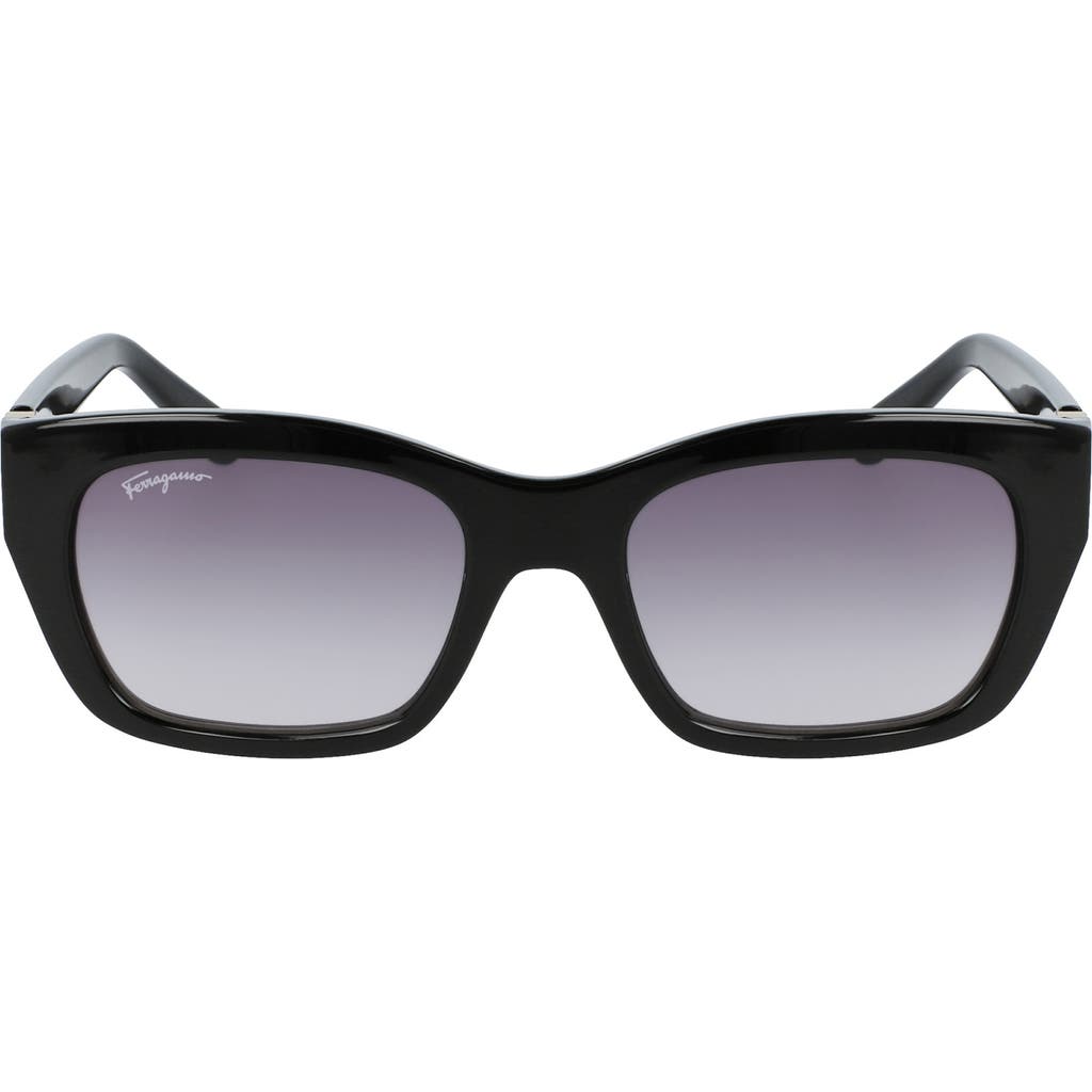 FERRAGAMO FERRAGAMO 53mm Rectangular Sunglasses