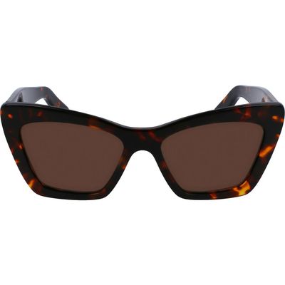 FERRAGAMO FERRAGAMO 55mm Butterfly Sunglasses