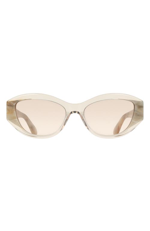 FERRAGAMO FERRAGAMO 55mm Oval Sunglasses