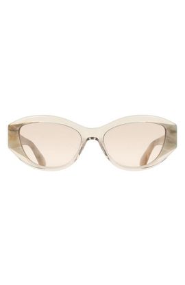 FERRAGAMO FERRAGAMO 55mm Oval Sunglasses