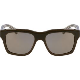 FERRAGAMO FERRAGAMO 56mm Polarized Rectangular Sunglasses