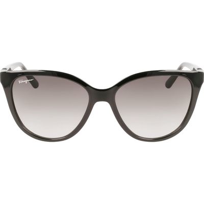 FERRAGAMO FERRAGAMO 57mm Gradient Cat Eye Sunglasses