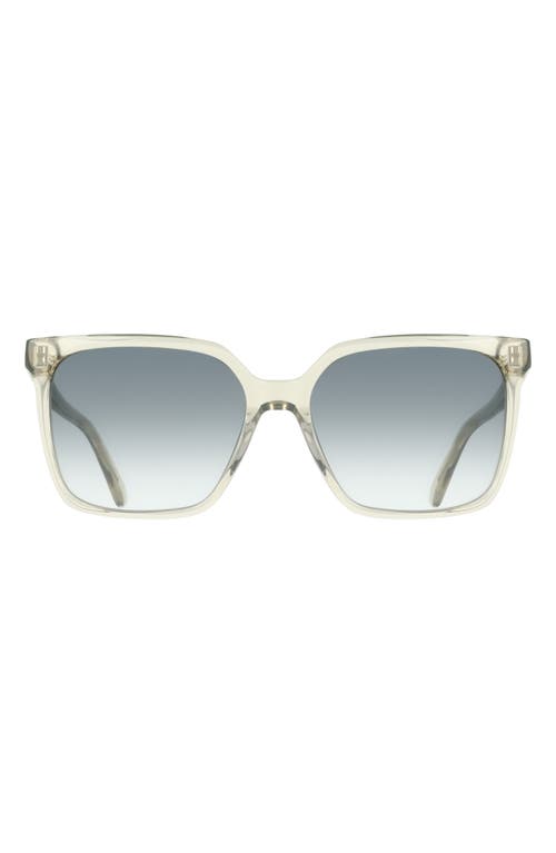 FERRAGAMO FERRAGAMO 57mm Rectangle Sunglasses