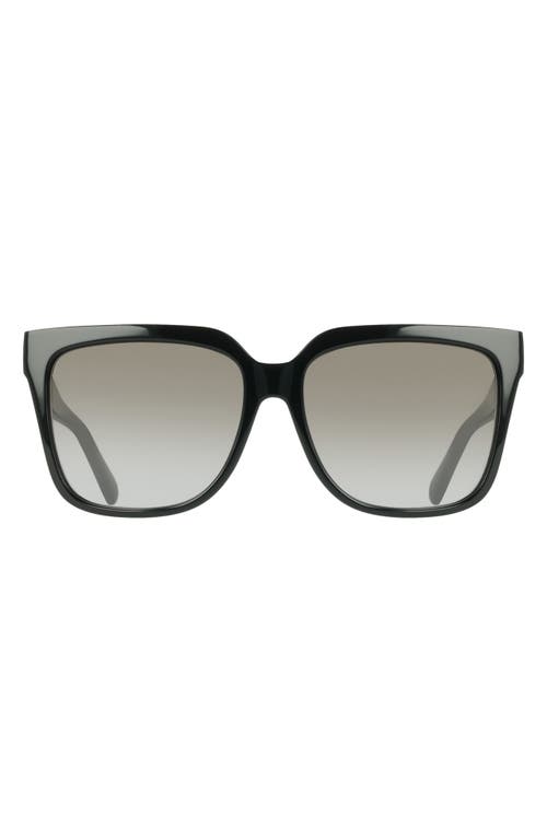 FERRAGAMO FERRAGAMO 58mm Rectangular Sunglasses