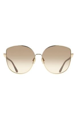 FERRAGAMO FERRAGAMO 60mm Gradient Round Sunglasses