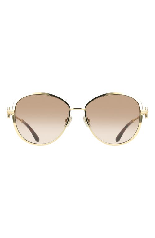 FERRAGAMO FERRAGAMO 61mm Gradient Cat Eye Sunglasses