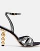Ferragamo Ferragamo 90 crystal-embellished suede sandals - 4
