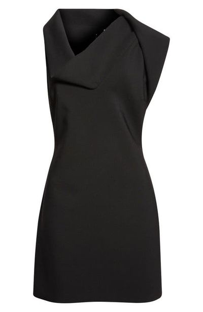 FERRAGAMO FERRAGAMO Asymmetric Neck Minidress