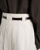 Ferragamo Ferragamo Belted cotton and silk miniskirt - 5