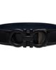 Ferragamo Ferragamo Black & Navy Gancini Adjustable & Reversible Belt - 1