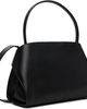 Ferragamo Ferragamo Black & Red Hug Soft Bicolor Shoulder Bag - 3