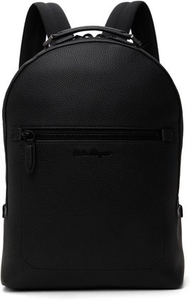 Ferragamo Ferragamo Black Firenze Backpack