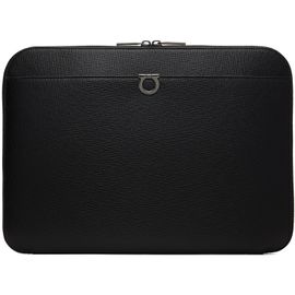 Ferragamo Ferragamo Black Gancini Document Holder